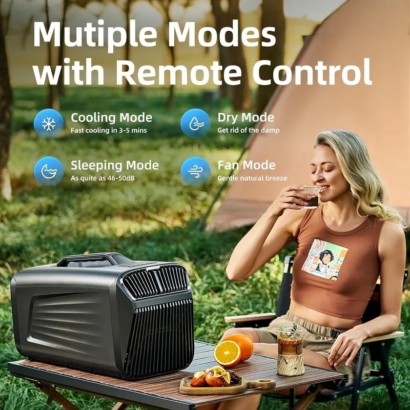 Outdoor Power Vac - 5200BTU Portable Air Conditioner for Tent