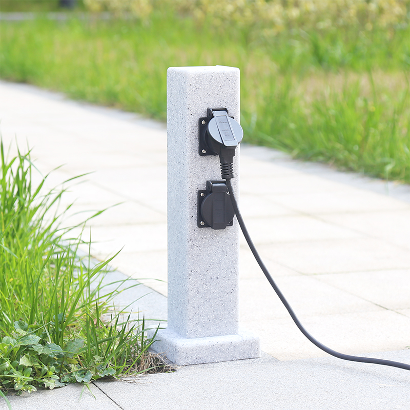Vertical power socket PE water - Outdoor Power Outlet Waterproof 评论和价格