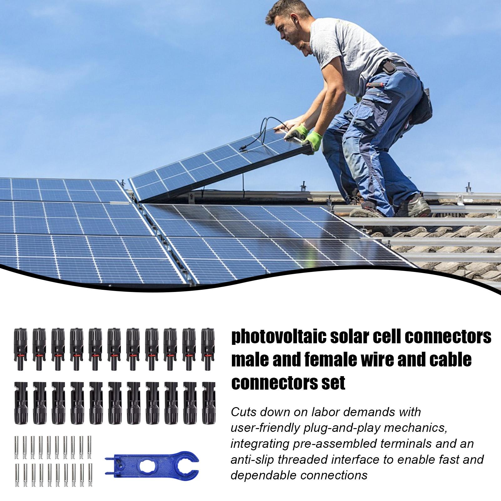10Pair MC4 Photovoltaic Solar  - Outdoor Power Board 评论和价格