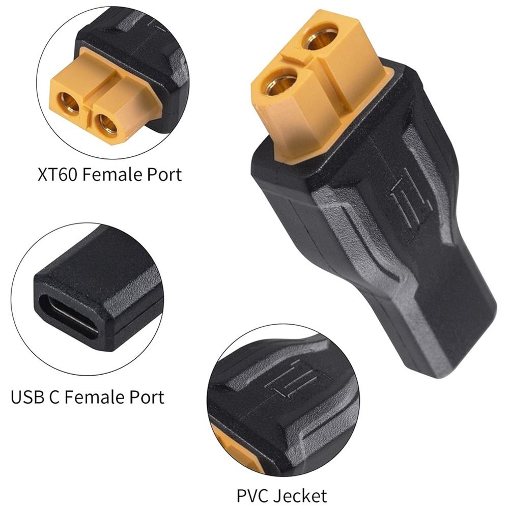 5525 7450 USB C to XT60 Adapte - Outdoor Power Adapter Usb C 评论和价格