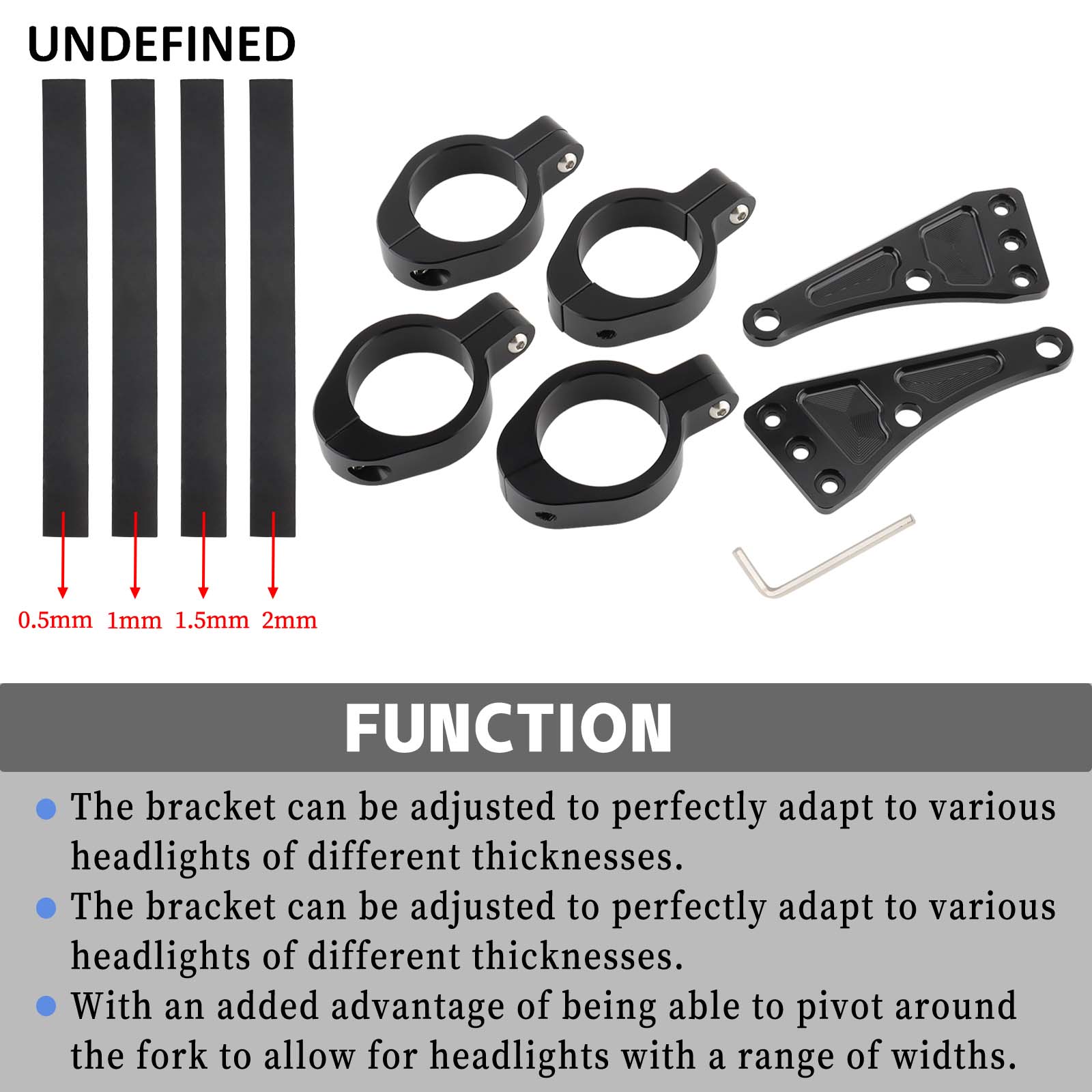 33mm-58mm Headlight Bracket Mo - Outdoor Power Xtreme 评论和价格