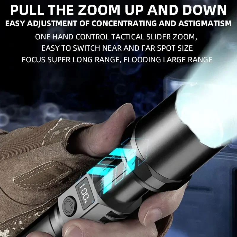 Powerful Led Handheld Flashlig - Outdoor Power For Camping 评论和价格