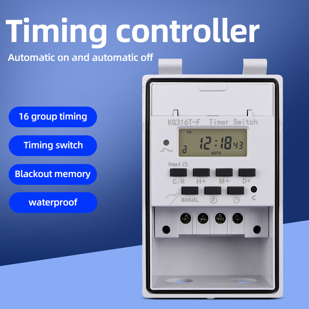 Digital Timer Switch 220V 30A  - Outdoor Power Timer 评论和价格