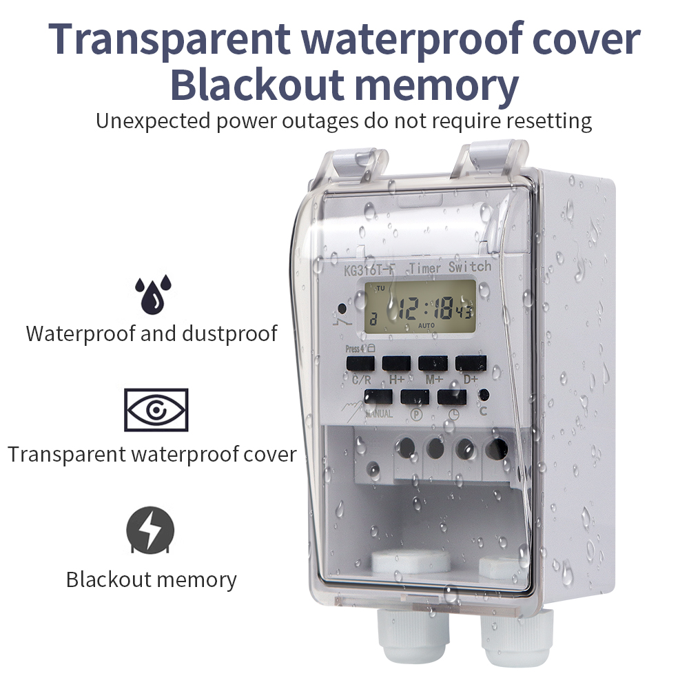 Digital Timer Switch 220V 30A  - Outdoor Power Timer 评论和价格