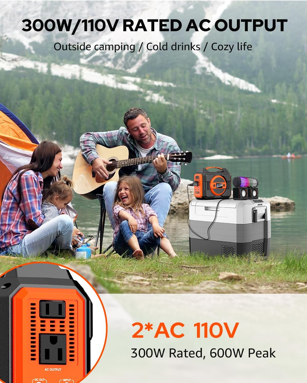 Portable 300W 220Wh Power Stat - Outdoor Power Vac 评论和价格