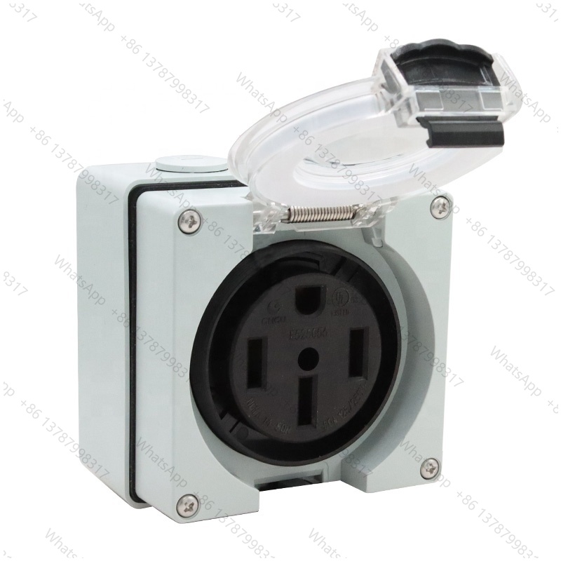 50 Amp Generator RV Power Inle - Outdoor Power Inlet Box 评论和价格
