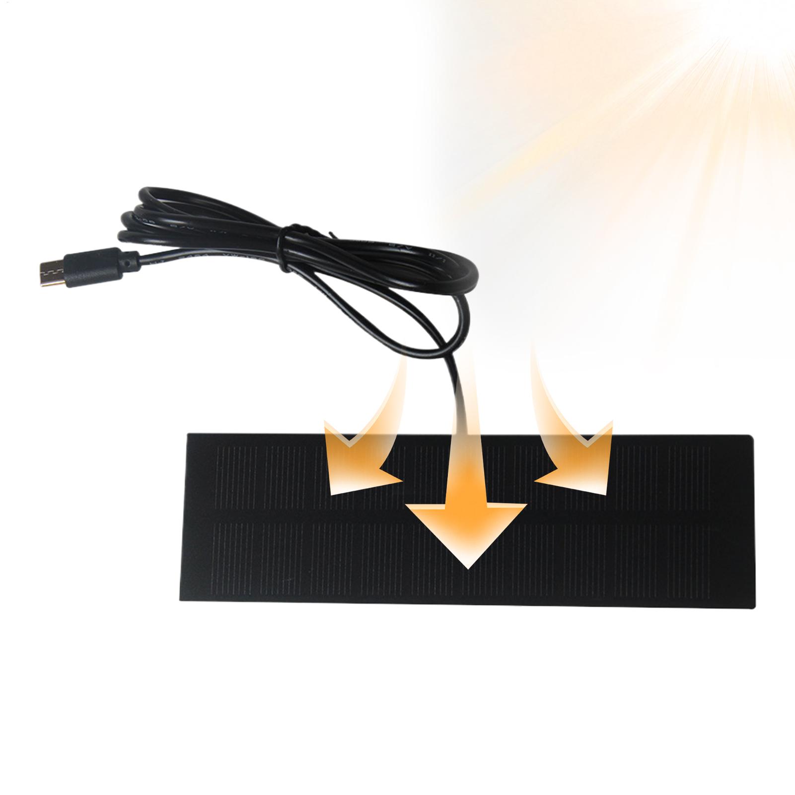 5V 3.7-5W Portable Solar Panel - Outdoor Power Board 评论和价格