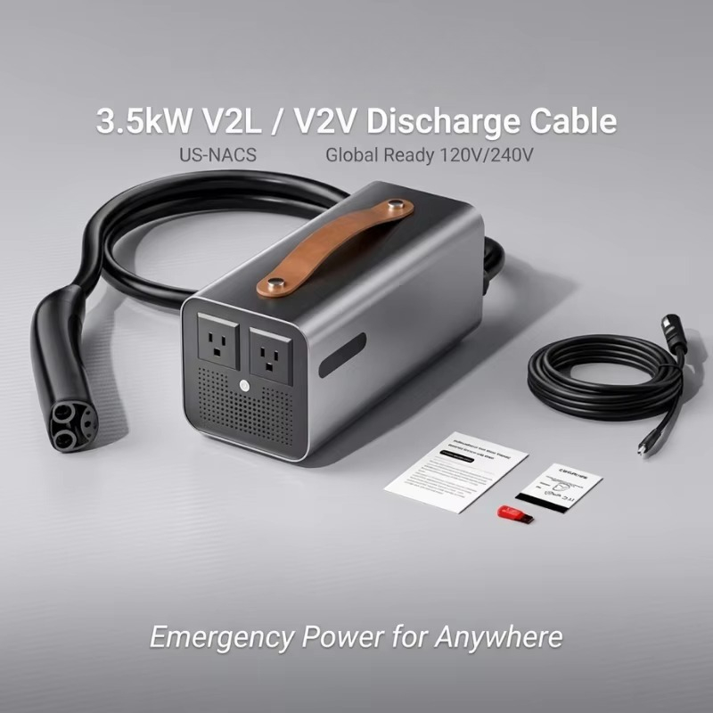 3.5kW NACS V2L Discharge Stati - Outdoor Power For Camping 评论和价格
