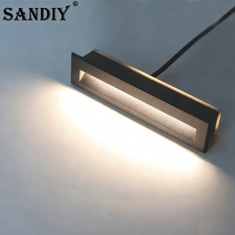 SANDIY Recessed Stair Lights M - Outdoor Power Outlet With Remote Control 评论和价格