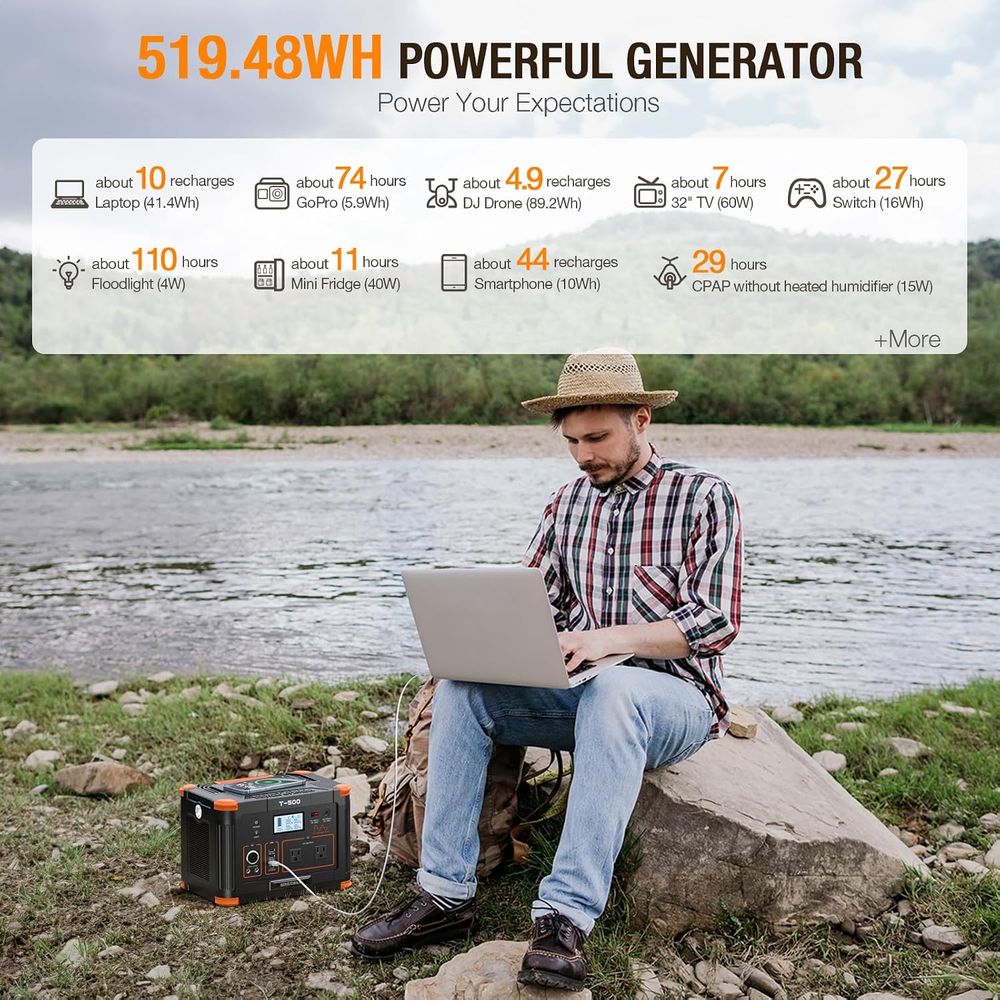 Portale Power Station 500W(Pea - Outdoor Power Vac 评论和价格