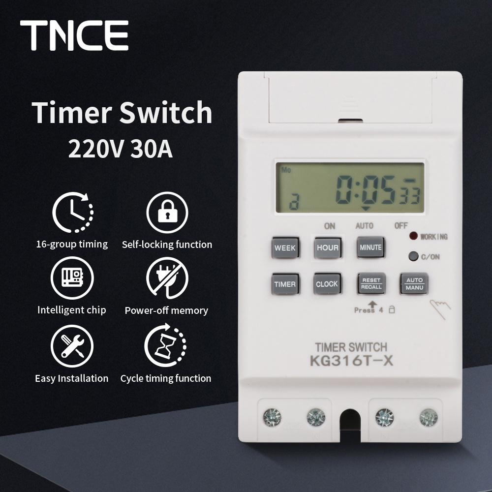TNCE 30A Time Control Switch 2 - Outdoor Power Timer 评论和价格