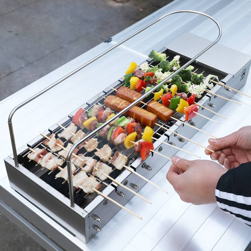 Portable Automatic Rotating BB - Outdoor Power Grill 评论和价格