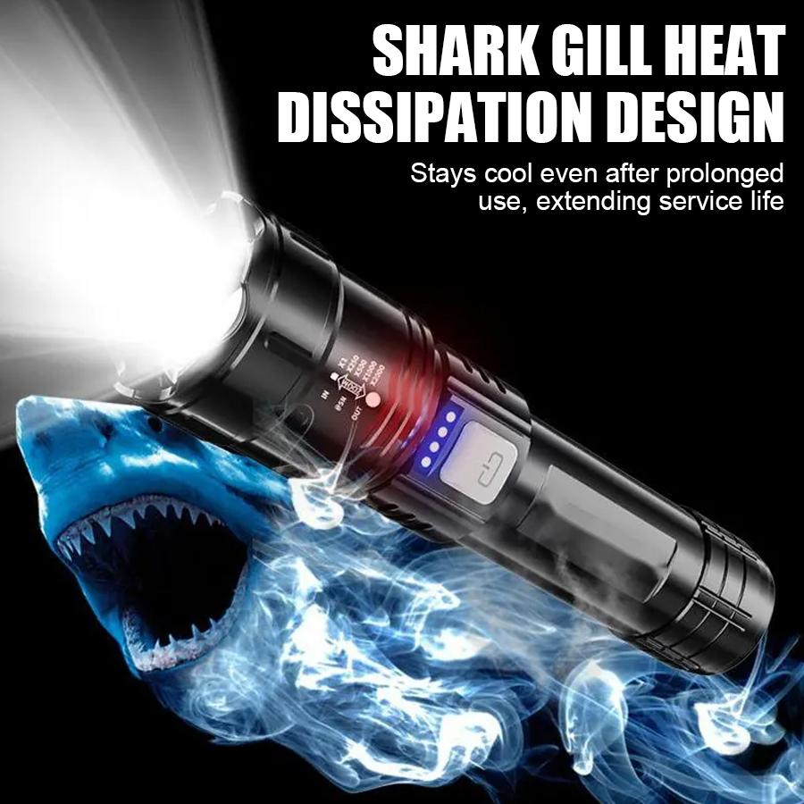 High Power P50 LED Flashlight  - Outdoor Power For Camping 评论和价格