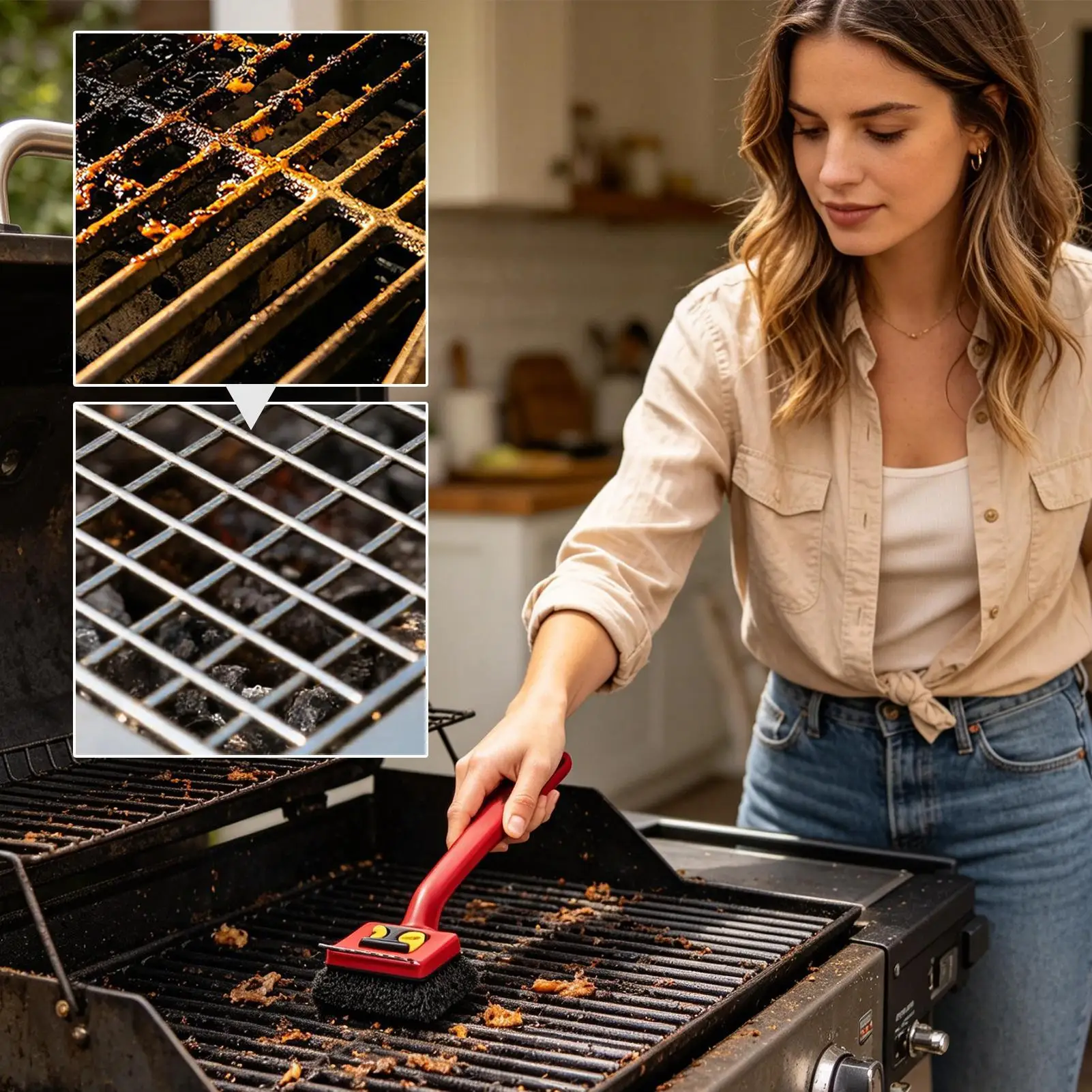 Long Handle Electric Grill Bru - Outdoor Power Grill 评论和价格