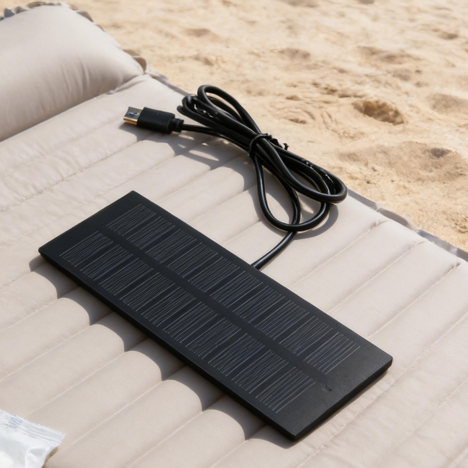 5W 5V Solar Panel Charger With - Outdoor Power Board 评论和价格