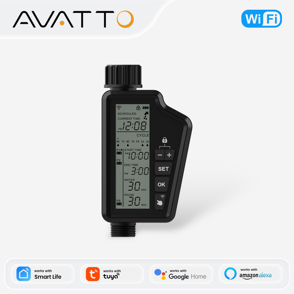 AVATTO Tuya WIFI Smart Garden  - Outdoor Power Timer 评论和价格