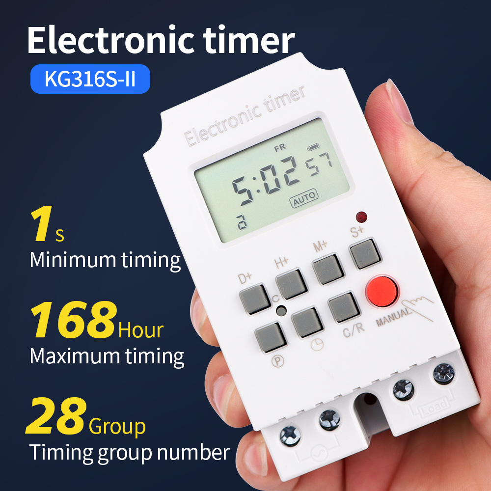KG316S 220VAC 25A Digital Time - Outdoor Power Timer 评论和价格