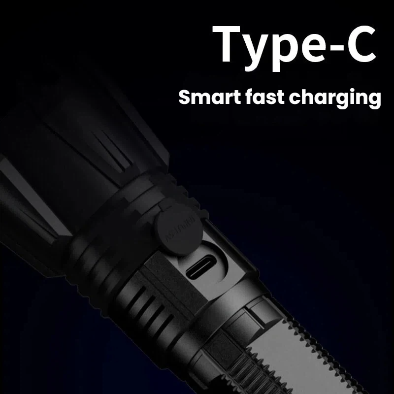 High-power P90 LED Flashlight  - Outdoor Power For Camping 评论和价格