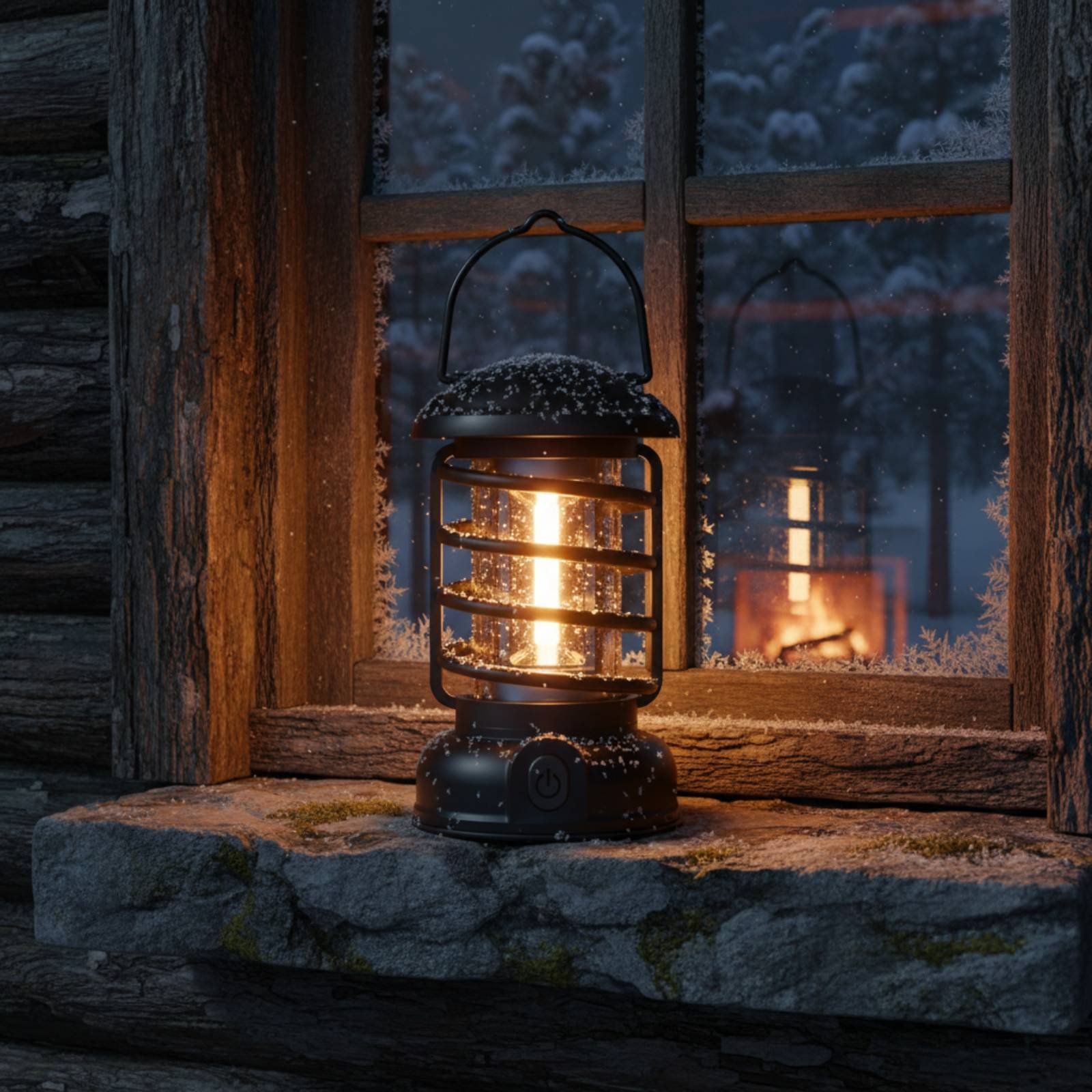 Retro Camping Lantern Two-Way  - Outdoor Power For Camping 评论和价格