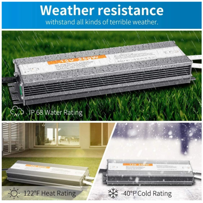 5PC AC DC Transformers 12V 24V - Outdoor Power Vac 评论和价格