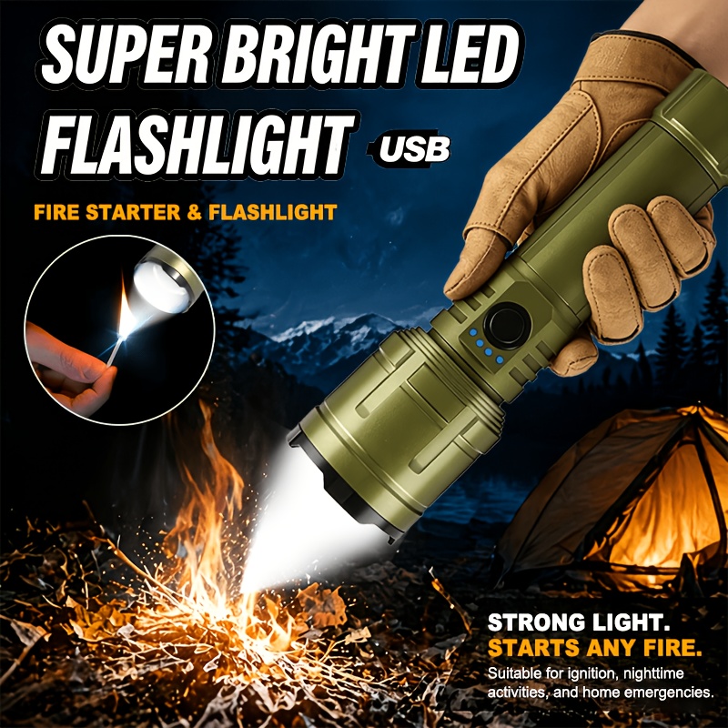 Flashlight Lighter & Power Ban - Outdoor Power For Camping 评论和价格
