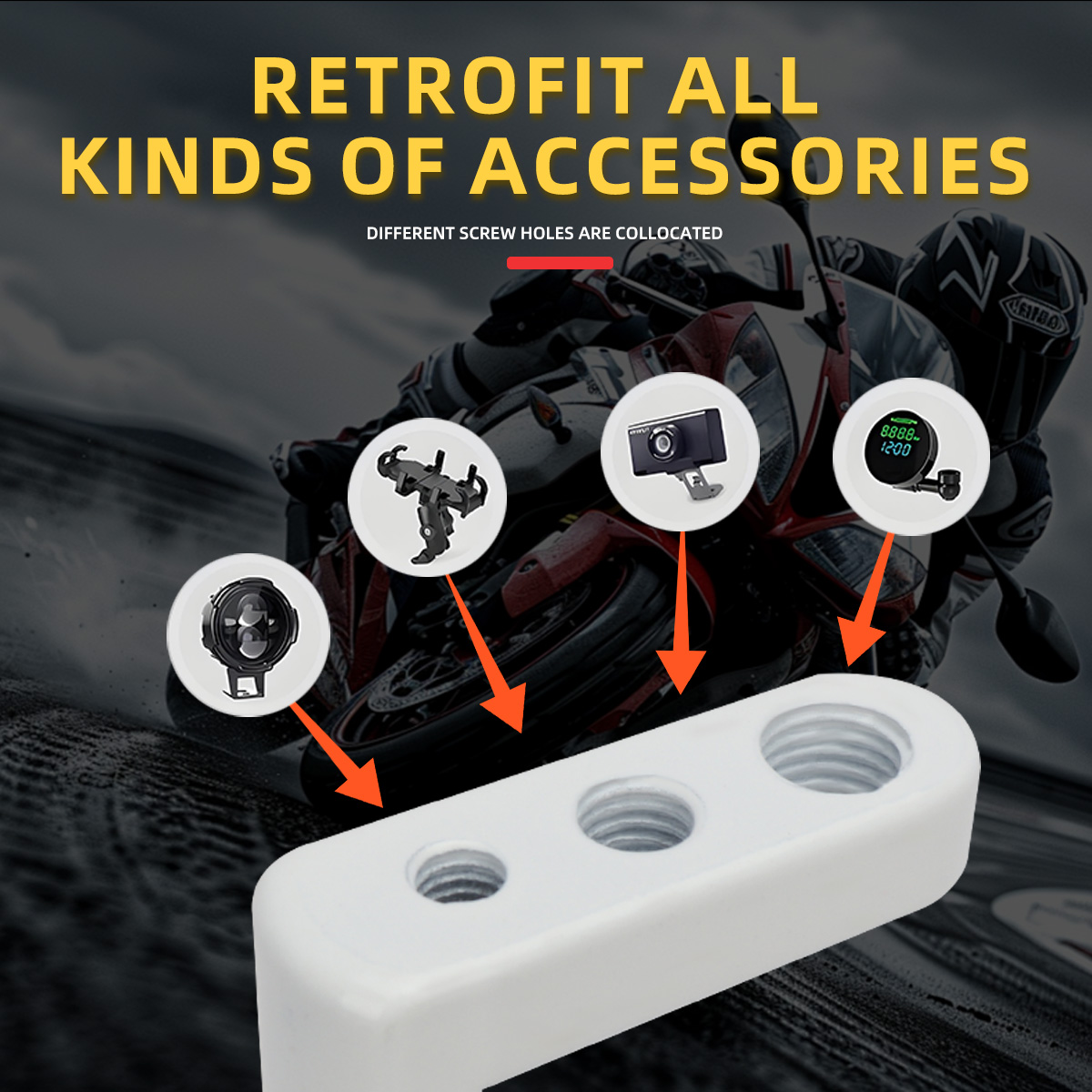 1/2Pcs Universal Car Motorcycl - Outdoor Power Xtreme 评论和价格