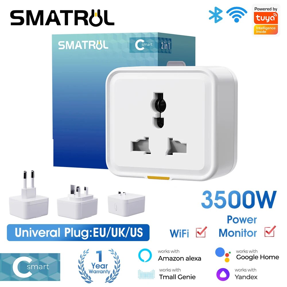 Tuya Smart Home Wireless WIFI  - Outdoor Power Timer 评论和价格