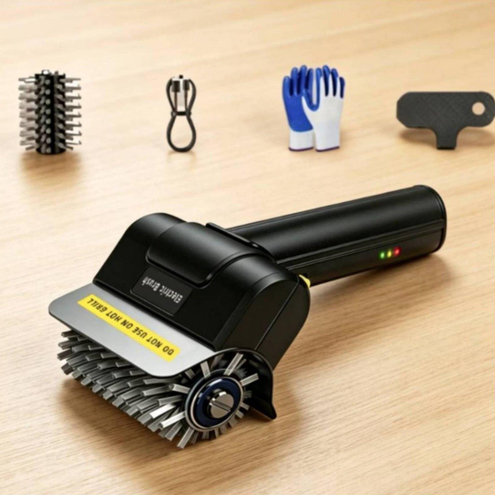 Electric Grill Brush USB-Charg - Outdoor Power Grill 评论和价格