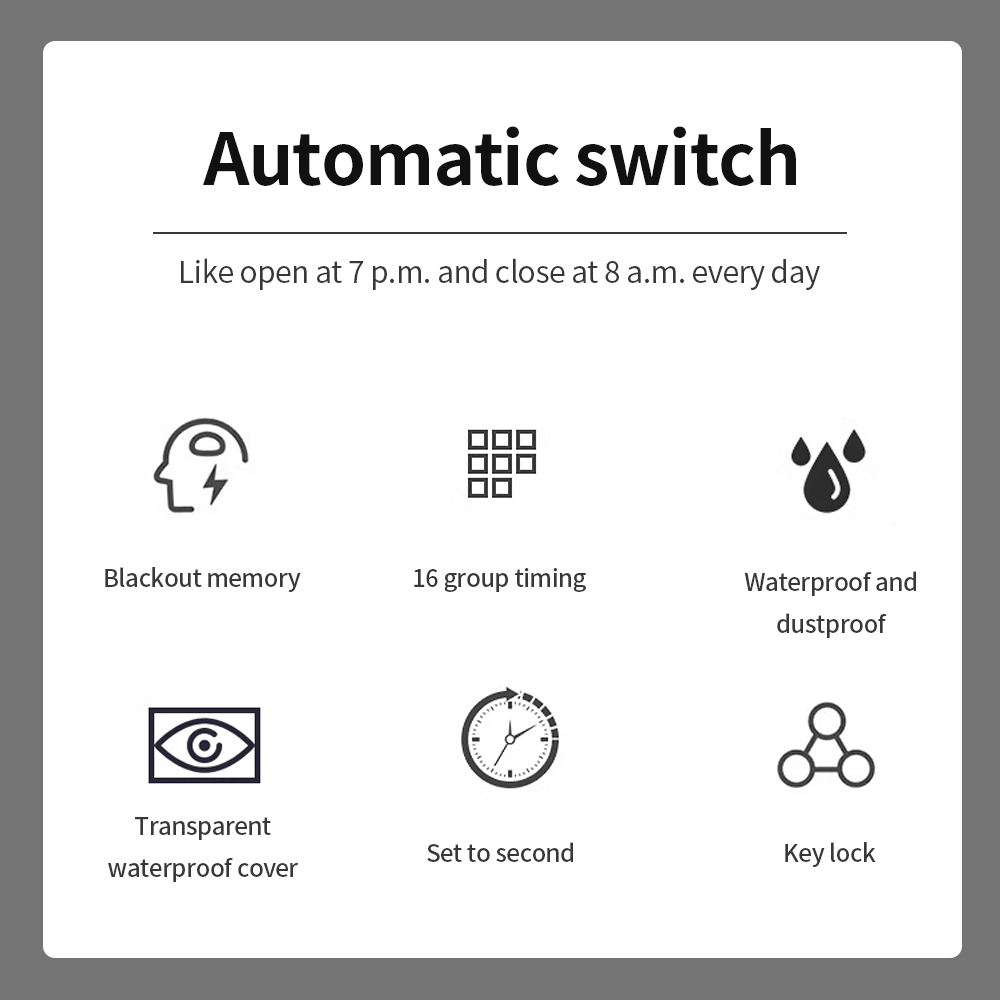 Timer Switch 30A Recycle Weekl - Outdoor Power Timer 评论和价格