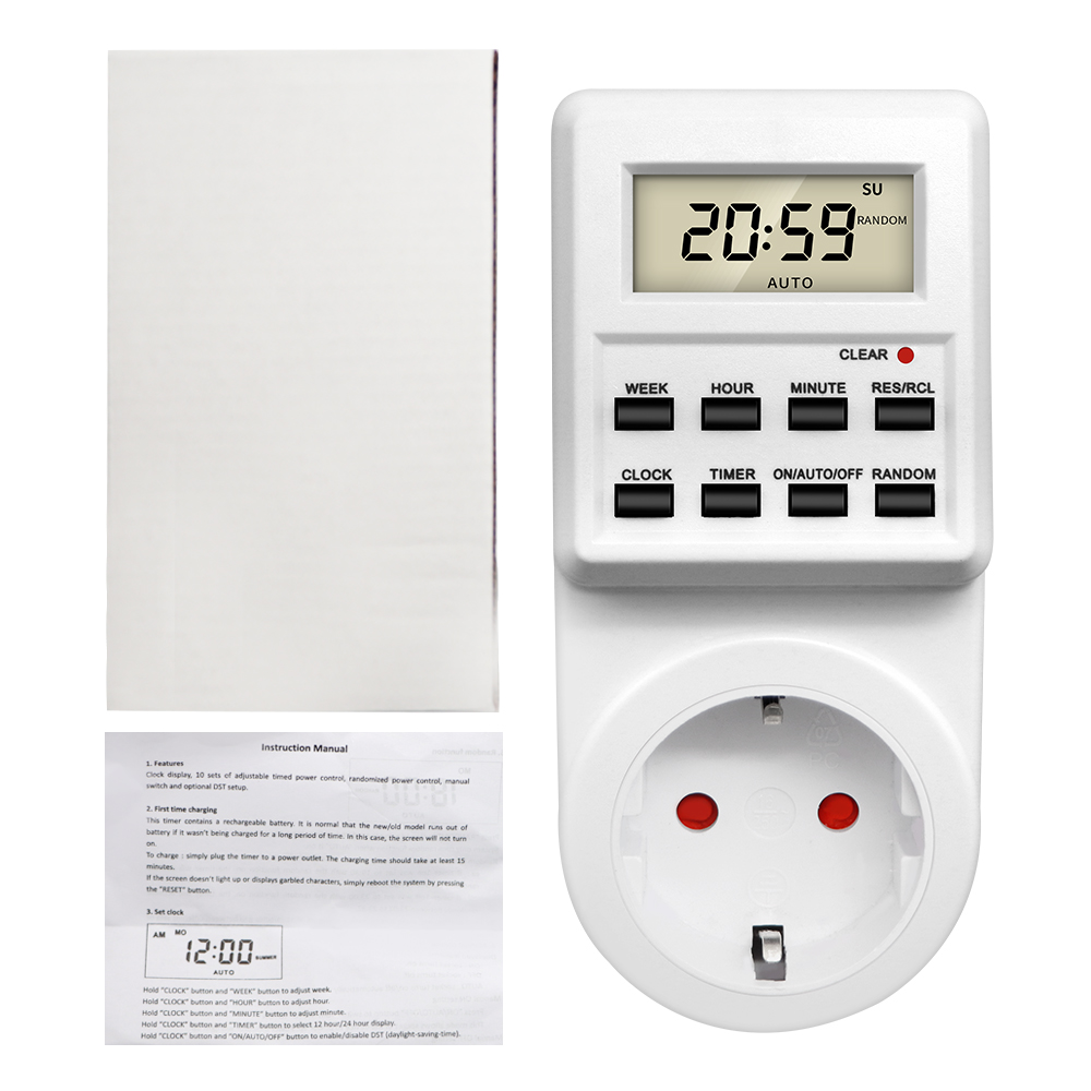 TM03 Digital Timer Switch Sock - Outdoor Power Timer 评论和价格