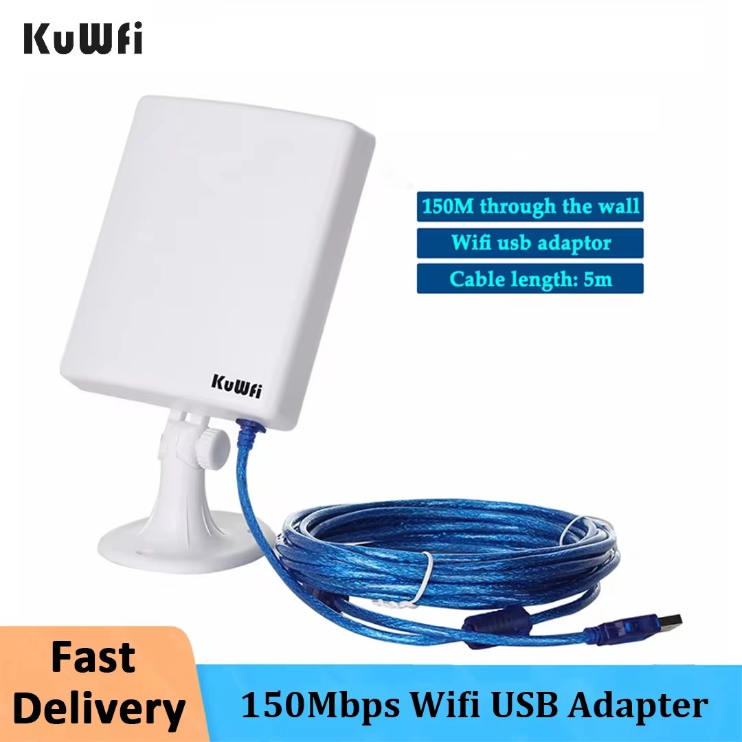 KuWfi 150Mbps Wifi USB Adapter - Outdoor Power Adapter Wyze 评论和价格
