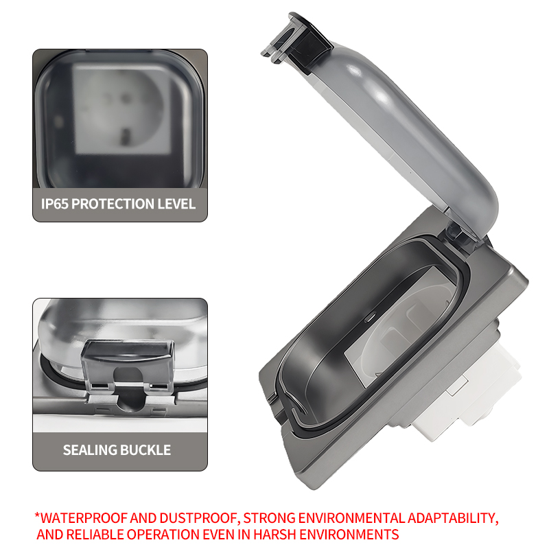 IP65 Waterproof Outdoor Socket - Outdoor Power Outlet Waterproof 评论和价格