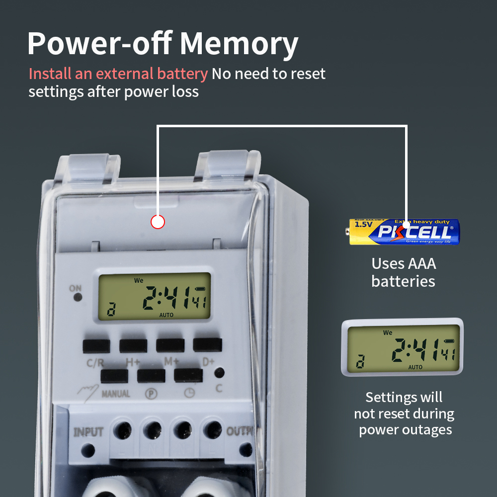 TNCE 30A Timer Switch, Waterpr - Outdoor Power Timer 评论和价格